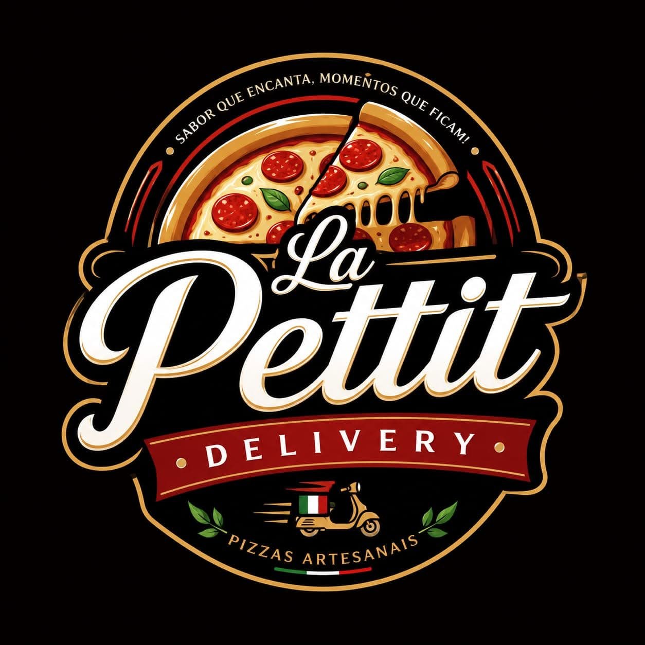 Logo da Pizzaria Lapettit